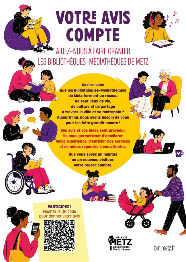 À Metz, les usagers peuvent peser sur les bibliothèques: studioapril.fr
