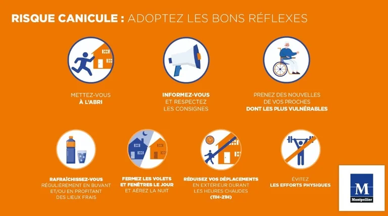 À Montpellier, l’été à risques oblige à s’organiser