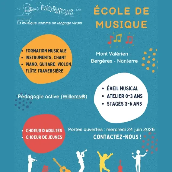 À Nanterre, les tout-petits ont leur place en musique