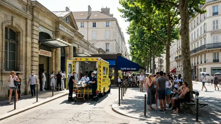 Paris sous canicule : alcool limité et urgences sous tension