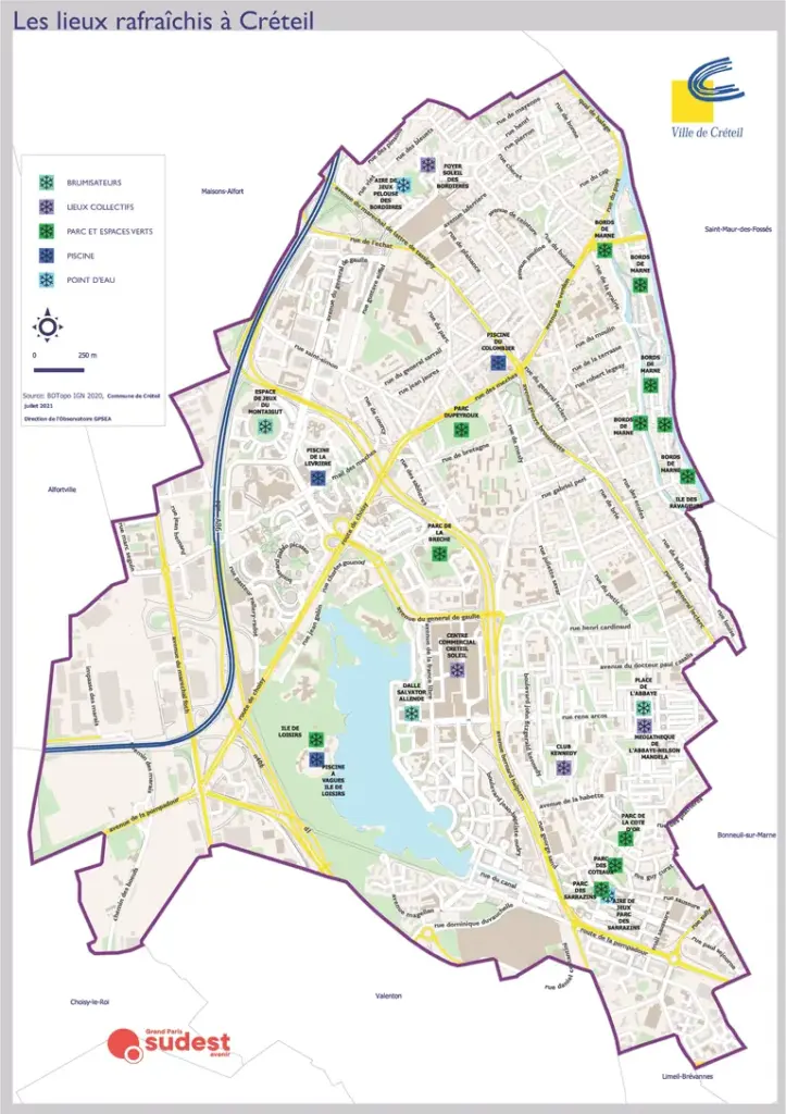 À Créteil, des lieux frais ouverts jusqu’à 20 heures