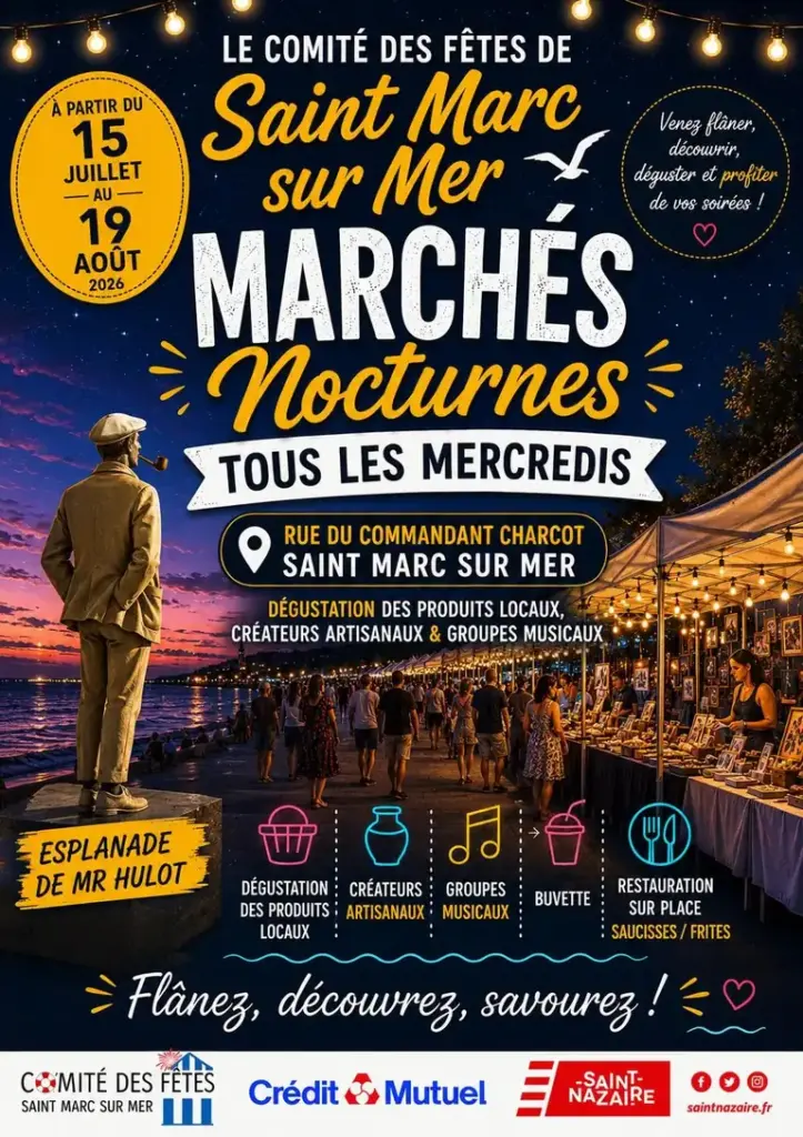 Saint-Nazaire : un marché artisanal gratuit le 19 août