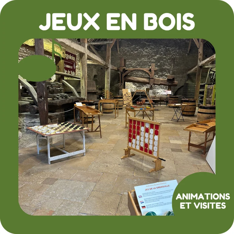 Beaune: des jeux en bois chaque mardi de 14h à 17h