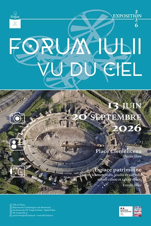 Forum Iulii à Fréjus : l’Antiquité vue du ciel en accès libre