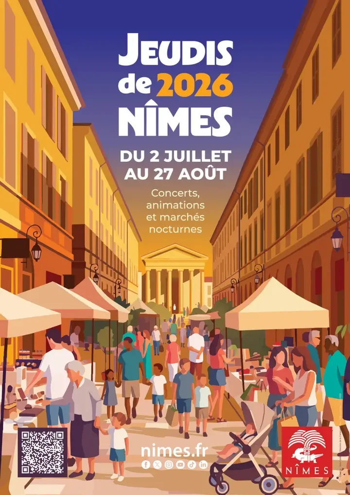 Jeudis de Nîmes : l’été gratuit entre concerts et marchés