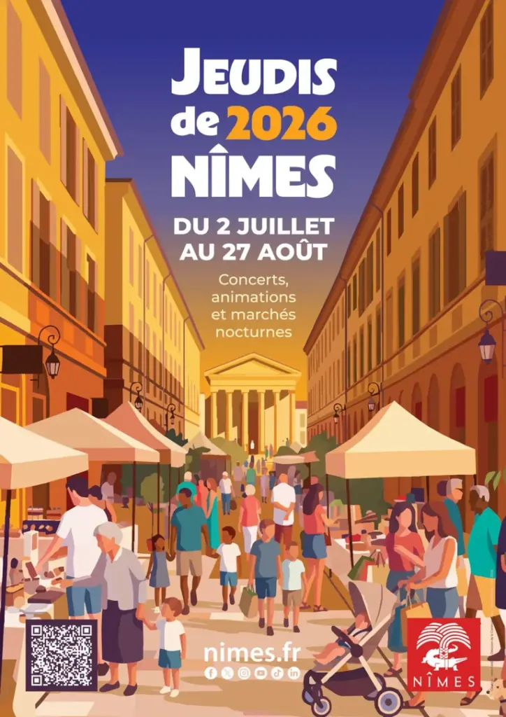Jeudis de Nîmes : l’été gratuit entre concerts et marchés