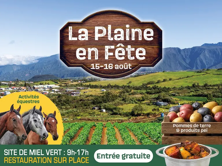 La Plaine en Fête au Tampon : le guide pratique du week-end: les dates clés